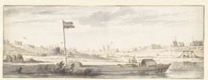 Das Graben des Mallegats außerhalb von Dordrecht, 1648 von Aelbert Cuyp (attributed to)