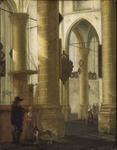 Innenraum der Grote Kerk, Dordrecht von Aelbert Cuyp