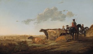 Landschaft mit Hirten