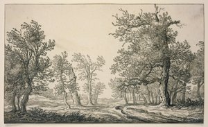 Pfad durch einen Eichenwald von Aelbert Cuyp
