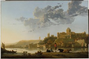 Der Valkhof in Nijmegen von Aelbert Cuyp
