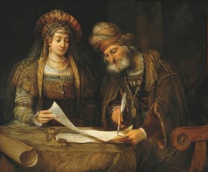 Esther und Mordechai