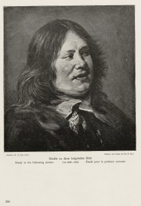 Büstenzeichnung von Stephanus Gerardts