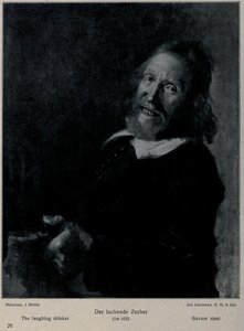 Lachender Trinker