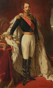 Franz Xaver Winterhalter (nach) Napoleon III. in Krönungsroben
