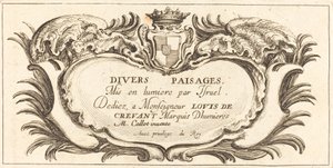Titelseite für "Various Landscapes"