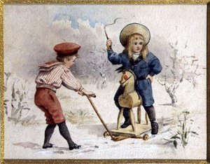 Das Spielzeugpferd von Agnes Gardner King