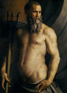 Porträt von Andrea Doria als Neptun