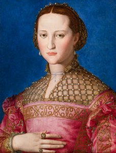 Porträt von Eleonora von Toledo, ca. 1543 von Agnolo Bronzino