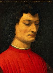 Porträt von Giuliano de Medici