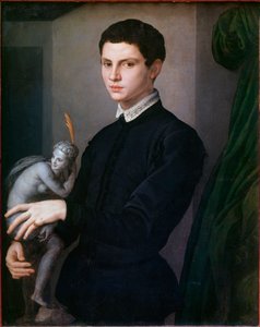 Porträt eines Bildhauers von Agnolo Bronzino