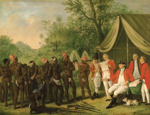 Befriedung mit dem Maroon-Sklaven auf der Insel Jamaika von Agostino Brunias
