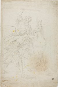 Bileams Esel von Agostino Carracci
