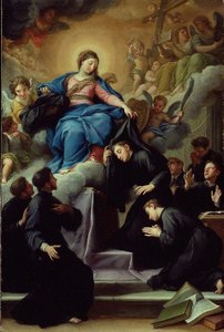 Die Madonna mit den sieben Gründern des Servitenordens, ca. 1728