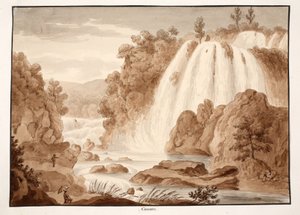 Wasserfall in Tivoli, 1833