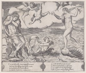 Eros im Meer, ca. 1514-36