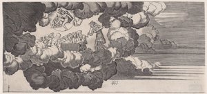 Die Nachricht wird nach Olympus gebracht, datiert 1516