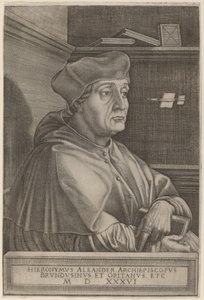 Hieronymus Alexander, Erzbischof von Brindisi von Agostino dei Musi
