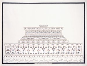 Das Grab des Kaisers, ca. 1815