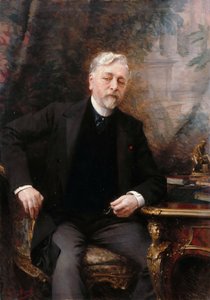 Porträt von Gustave Eiffel 1832-1923 von Aimé Nicolas Morot