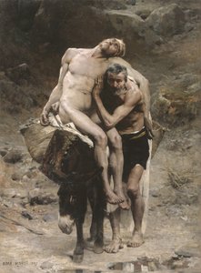 Der barmherzige Samariter von Aimé Nicolas Morot