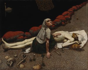Lemminkäinens Mutter von Akseli Gallen-Kallela