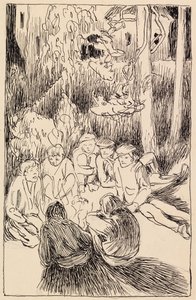Die Brüder auf der Sonninmäki-Heide von Akseli Gallen-Kallela