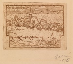 Ohne Titel von Akseli Gallen-Kallela