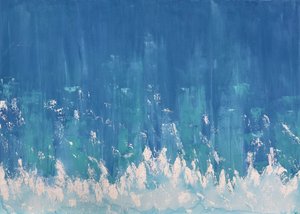 Velvet Ocean, 2023 von Akturk Yasemin