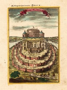 Festung von Semiramis, 1719 von Alain Manesson Mallet