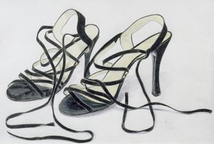 Schwarze Riemchenschuhe, 1997