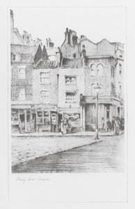 Londoner Gassen: Drury Lane Ecke