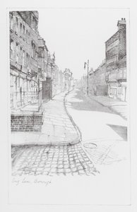Londoner Gassen: Long Lane, Borough von Alan Stapleton