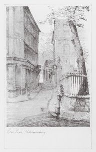 Londoner Gassen: Love Lane, Aldermanbury von Alan Stapleton