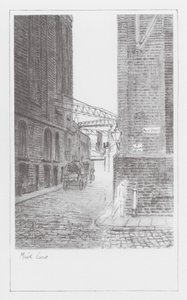 Londoner Gassen: Maid Lane von Alan Stapleton