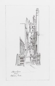 Londoner Gassen: Strand Lane von Alan Stapleton