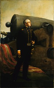 Der erste Schuss auf Fort Sumter (Major Robert Anderson) von Alban Jasper Conant