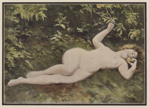 Eine Tochter Evas von Albert Auguste Fourie
