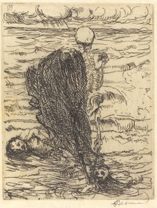 Netzwerfen von Albert Besnard