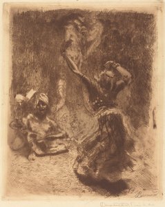 Die Tänzerin von Tanjore von Albert Besnard