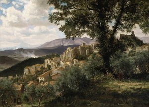 Olevano von Albert Bierstadt