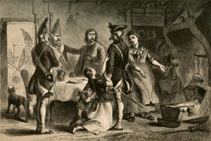 Einberufung deutscher Soldaten für den Dienst in Amerika, 1877 von Albert Bobbett