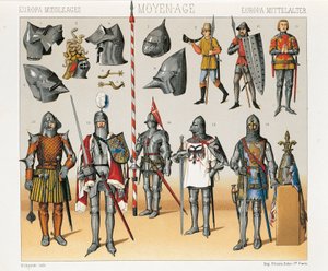 Illustration aus Auguste Racinets Historische Kostüme, Band IV