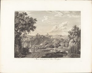 Muro Torto, in der Villa Borghese aufgenommen von Albert Christoph Dies