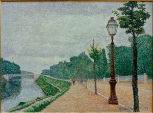 Die Ufer der Seine in Neuilly