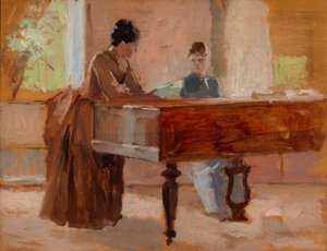 Im Salon von Haikko, Studie für Eine alte Melodie