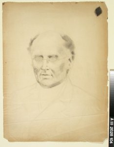 J.L. Runeberg, Skizze für ein Porträt von Albert Edelfelt