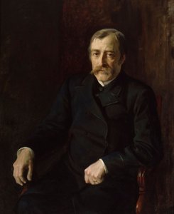 Porträt von Professor Carl Gustaf Estlander