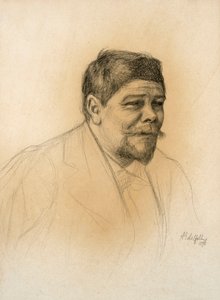 Porträt des Bildhauers Robert Stigell