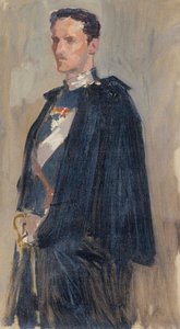 Skizze für das Porträt von Prinz Carl von Albert Edelfelt